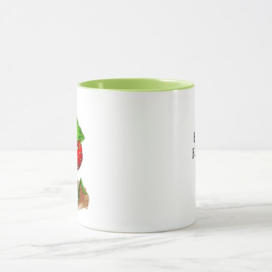 Personalisierter Froggy | Funny Frog Tasse (Zentrum)