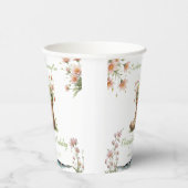 Personalisierter Frogie 1. Geburtstag Pappbecher (Rechts)