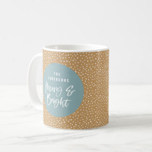 Personalisierter Froh & Heller Familienname Kaffeetasse
