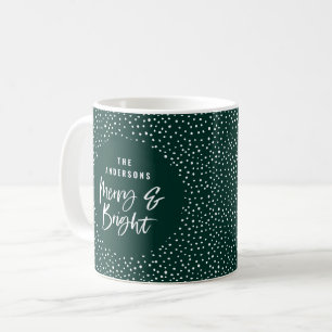 Personalisierter Froh & Heller Familienname Kaffeetasse