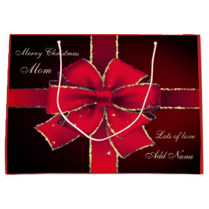 Personalisierter frohe große geschenktüte