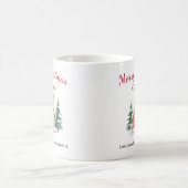 Personalisierter Frohe Weihnachten Oma Becher Kaffeetasse (Mittel)