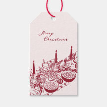 Personalisierter Frohe Weihnachten Tisch Minimal D
