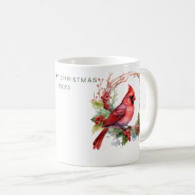 Personalisierter froher Weihnachts-Kardinal