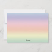 Personalisierter Frohsinn | FOTO Feiertagskarte (Rückseite)