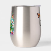 Personalisierter Frosch mit Blume auf Lilypad Insu (Links)