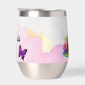 Personalisierter Frosch mit Blume auf Lilypad Insu (Rechts)