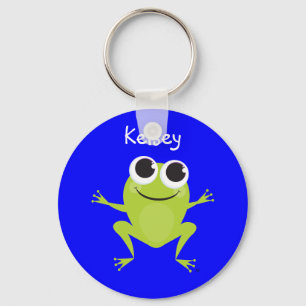 Personalisierter Frosch-Schlüsselanhänger für Schlüsselanhänger