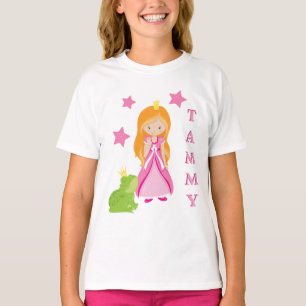 Personalisierter Frosch und Sterne T-Shirt