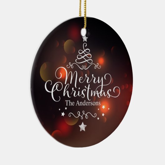 Personalisierter Frostbaum| Ornament (Rechts)