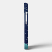 Personalisierter Fuchs unter Vollmond Case-Mate iPhone Hülle (Rückseite / Links)