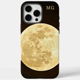 Personalisierter Full Moon Sturdy iPhone Case