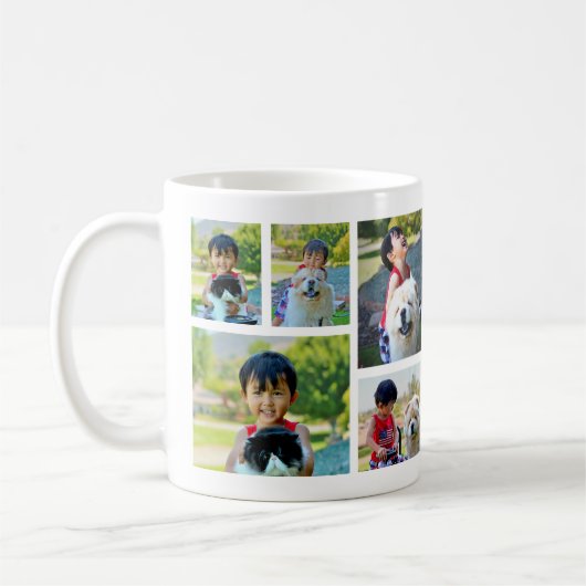 Personalisierter fünf Kaffee der Kaffeetasse (Links)