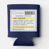 Personalisierter Funny Beer/Apfel/sonstige Verschr Dosenkühler (Rückseite)