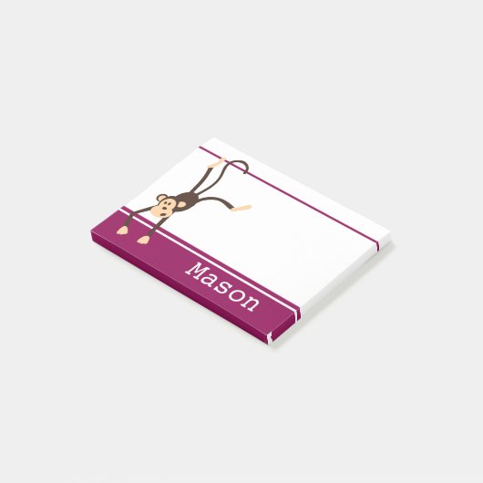 Personalisierter Funny Cheeky Post-it Klebezettel (angewinkelt)