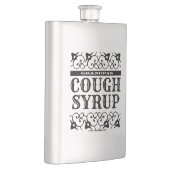 Personalisierter Funny Cough Sirup Flachmann (Rechts)