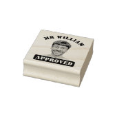 Personalisierter Funny Face Lehrer zugelassen Gummistempel (Stempel)