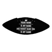 Personalisierter Funny Job und Hobby-Name Football (Panel)