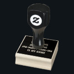 Personalisierter Funny Job und Name des Hobby Gummistempel<br><div class="desc">Personalisiertes Job- und Hobby-Namensdesign kann ein großartiges Geschenk für Ihren Freund oder Familienmitglied sein, oder Sie können es selbst benutzen, um Ihre Liebe und Leidenschaft für Ihren Hobby oder Ihren Job zu zeigen.</div>