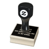 Personalisierter Funny Job und Name des Hobby Gummistempel (Stempel)