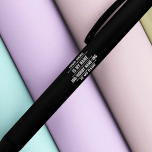 Personalisierter Funny Job und Name des Hobby Kugelschreiber