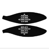 Personalisierter Funny Job und Name des Hobby Mini Basketball (Panele)