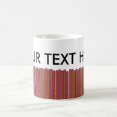 Personalisierter Funny Privacy Fence Graphic Kaffeetasse (Mittel)