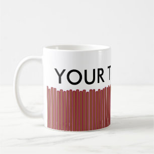 Personalisierter Funny Privacy Fence Graphic Kaffeetasse