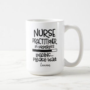 Personalisierter Funny Student Krankenpfleger Kaffeetasse