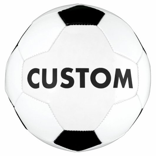 Personalisierter Fußball (Vorderseite)
