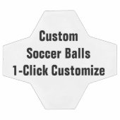 Personalisierter Fußball-Ball mit benutzerdefinier Fußball (Flach)