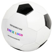 Personalisierter Fußball-Ball mit Logo für benutze Fußball (Dreiviertel)