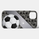 Personalisierter Fußball Case-Mate iPhone Hülle (Rückseite (Horizontal))