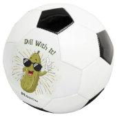 Personalisierter Fußball Dill Pickle (Dreiviertel)