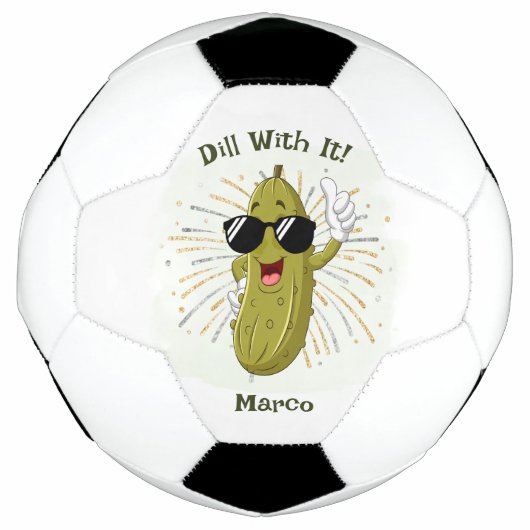 Personalisierter Fußball Dill Pickle (Vorderseite)