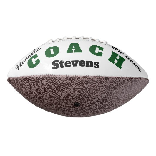 Personalisierter Fußball für den Coach - Dankeschö Football (Gedreht 270)