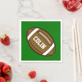 Personalisierter Fußball für Jungen, die Sport Lie Serviette (Beispiel)