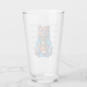 Personalisierter Fußball Glas (Rückseite)