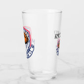 Personalisierter Fußball Glas (Links)