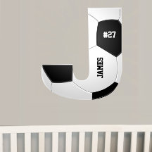 Personalisierter Fußball jeder Buchstabe des Alpha