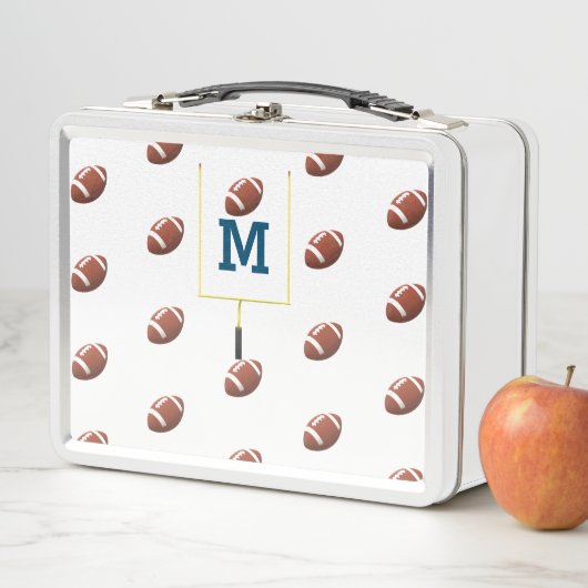 Personalisierter Fußball Metall Brotdose (Beispiel)