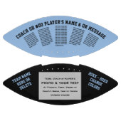 Personalisierter Fußball mit Bild, FARBEN ändern Football (Paneele)