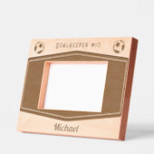 Personalisierter Fußball Mit Monogramm Geätzte Rahmen (Links)