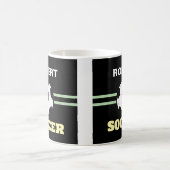 Personalisierter Fußball-Mug Kaffeetasse (Mittel)