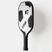 Personalisierter Fußball Pickleball Schläger (Links)