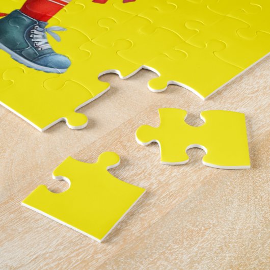 Personalisierter Fußball Puzzle (Seite)