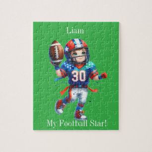 Personalisierter Fußball Puzzle