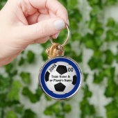 Personalisierter Fußball-Schlüsselanhänger IHRE Schlüsselanhänger (Hand)