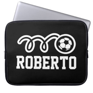 Personalisierter Fußball-Sport-Neoprene 15 Zoll Laptopschutzhülle