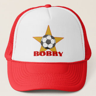 Personalisierter Fußball-Stern-Hut Truckerkappe